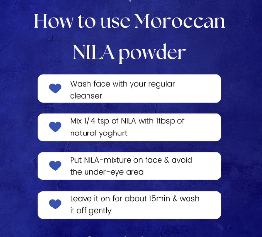 Moroccan Nila Powder Whitening 100% Pure (50gm)