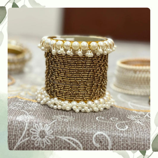 Hajara Bangles (24 Pcs with gajra bangles)